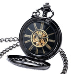 Black vintage pocket watch nz