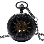 Black vintage pocket watch nz