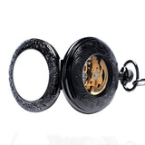 Black vintage pocket watch nz