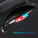 Black waterproof bum bag nz