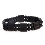 Black wooden bracelet nz