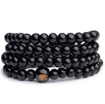 Black wooden pearl bracelet nz