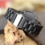Black wooden watch nz