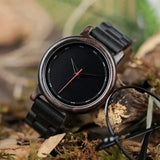 Black wooden watch nz