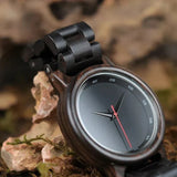 Black wooden watch nz