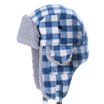 Blue and white ushanka nz