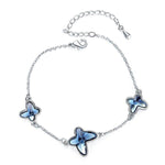 Blue butterfly bracelet nz
