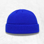 Blue cotton beanie nz