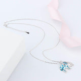 Blue elephant necklace nz