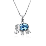 Blue elephant pendant nz