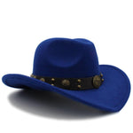 Blue felt hat nz
