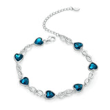 Blue heart bracelet Type nz