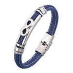 Blue infinity bracelet / 16.5 cm nz