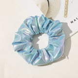 Blue scrunchie with pocket nz