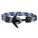Blue Sea Anchor Bracelet nz