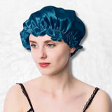 Blue silk sleep cap nz