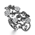 Boho flower ring 51.9 mm nz