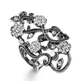 Boho flower ring 51.9 mm nz