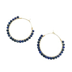 Boho Lapis Lazuli Earrings nz