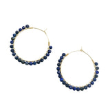 Boho Lapis Lazuli Earrings nz