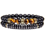 Boho Onyx Bracelet Gold / 17 cm nz