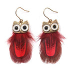Boho owl earrings nz
