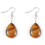Boho Tiger Eye Earrings of the tiger nz