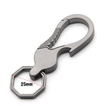 Bottle opener keychain Octagonal titanium nz