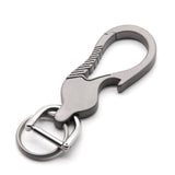 Bottle opener keychain Steel ring and bracket nz