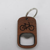 Bottle opener keyring for nature Bicycle nz