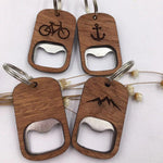Bottle opener keyring for nature nz