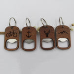 Bottle opener keyring for nature nz