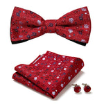 Bow tie with floral pattern nz