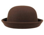 Bowler hat women Brown nz