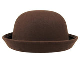 Bowler hat women Brown nz