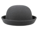 Bowler hat women Grey nz