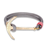 Bracelet with Gold Anchor Grey nz