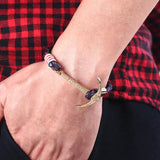 Bracelet with Gold Anchor nz
