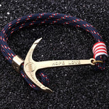 Bracelet with Gold Anchor nz