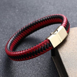 Braided leather bracelet nz