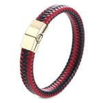Braided leather bracelet nz