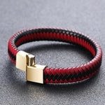 Braided leather bracelet nz