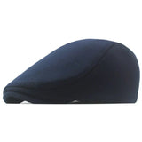 British style beret Dark blue nz