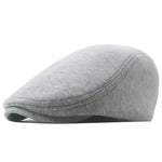 British style beret Light grey nz