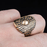 Bronze Asgardian Ring 5 (49.32 mm) nz