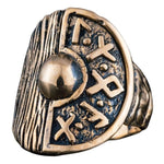 Bronze Asgardian Ring 5 (49.32 mm) nz