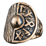 Bronze Asgardian Ring 5 (49.32 mm) nz