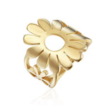 Bronze flower ring 52 mm nz