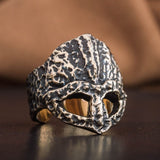 Bronze Spartan Helmet Ring 5 (49.32 mm) nz