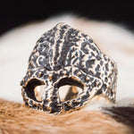 Bronze Spartan Helmet Ring nz